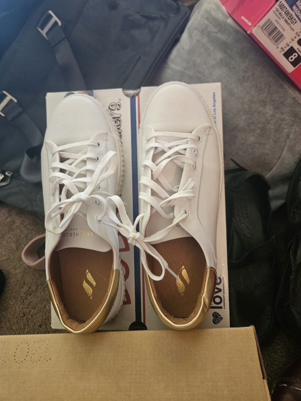 Skechers Leather Sneakers